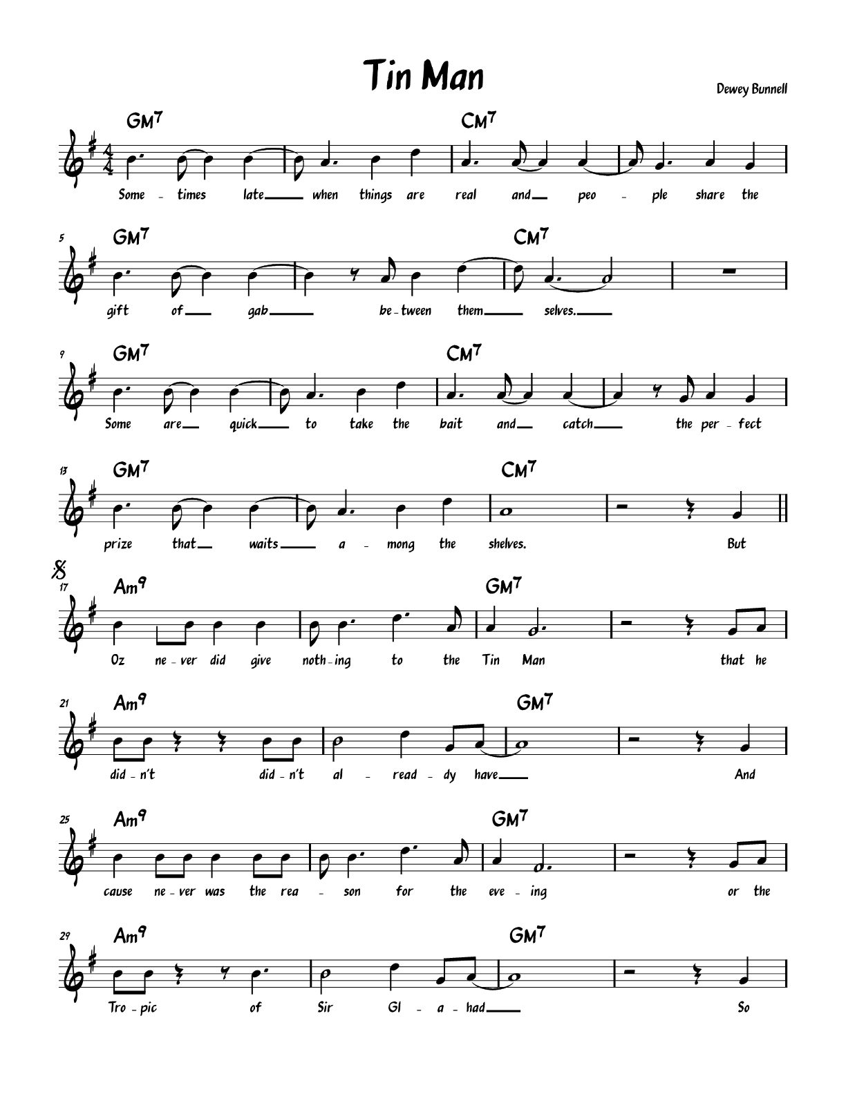 Sheet Music